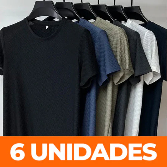 KIT DE 6 CAMISETAS PARA HOMBRE