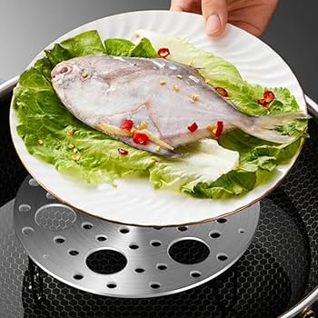 REJILLA DE ACERO INOXIDABLE PARA COCINAR AL VAPOR