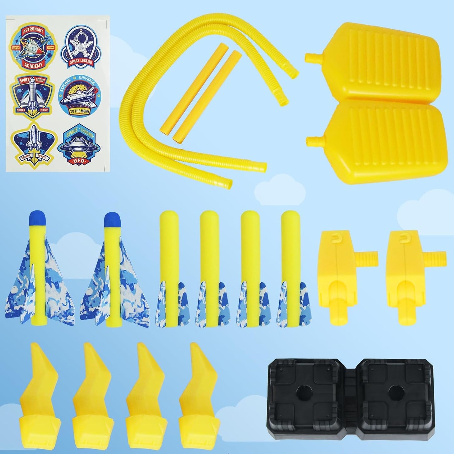 LANZADOR DE COHETES FOOT – DIVERSIÓN EXPLOSIVA PARA NIÑOS EN EXTERIORES 🚀