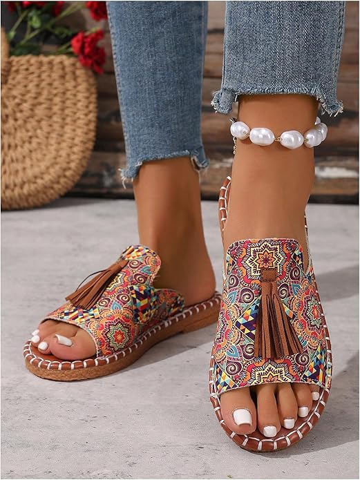 SANDALIAS BOHEMIAS – BAJAS CON SUELAS ERGONÓMICAS PARA MUJER