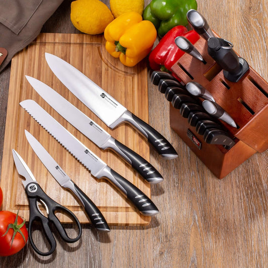 SET DE CUCHILLOS 13 PIEZAS MASTER BLADE