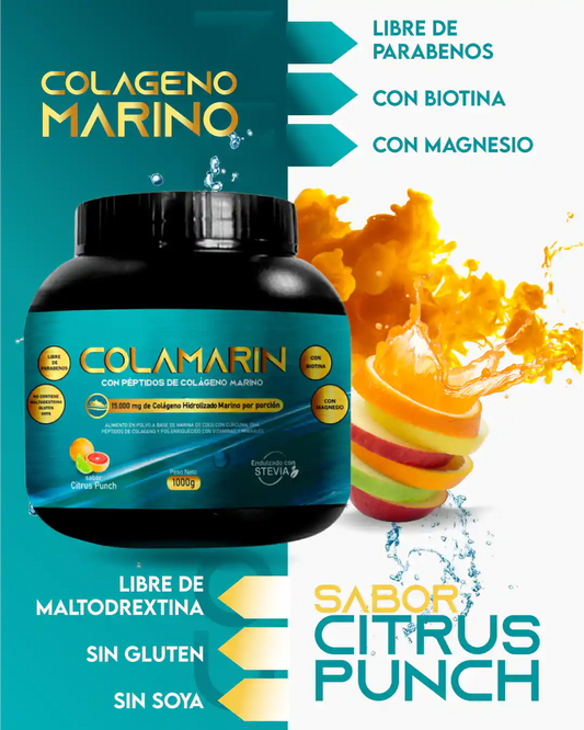 COLÁGENO HIDROLIZADO MARINO EFERVESCENTE – COLAMARIN