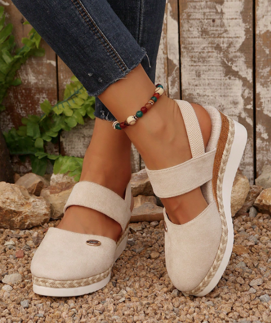 ALPARGATAS DE TACÓN ELEGANCIA NATURAL