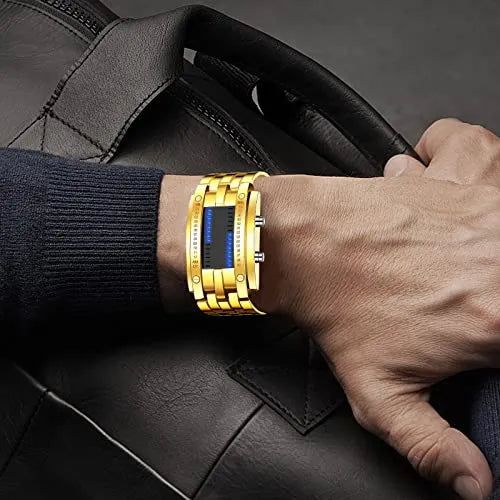 RELOJ MODERNO CON LUZ LED Y DISEÑO CLÁSICO – TECNOLOGÍA QUE NUNCA PASA DE MODA