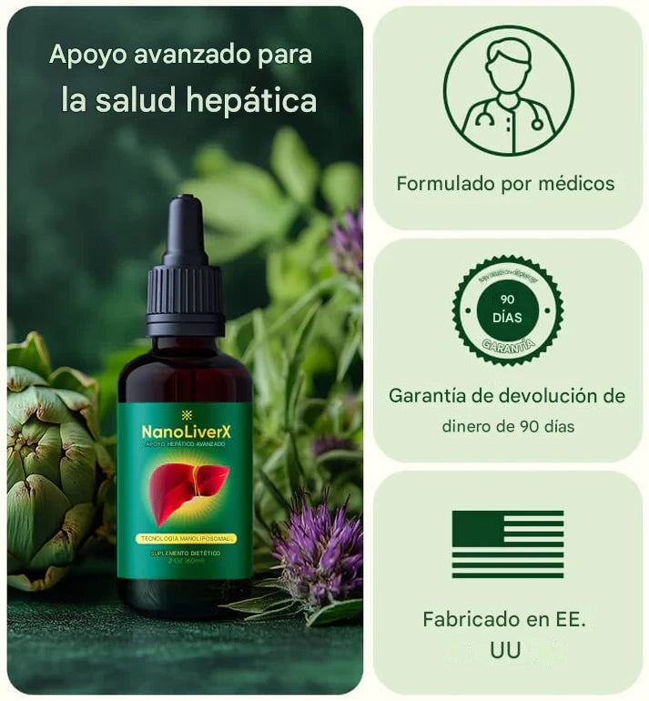 FÓRMULA REVITALIZANTE PARA EL HÍGADO CON SILIMARINA NANOLIPOSOMAL