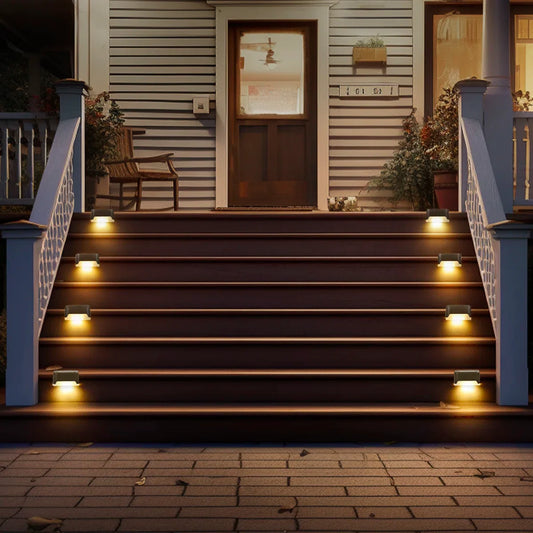 LUCES SOLARES PARA CERCAS – ILUMINACIÓN ELEGANTE SIN CABLES