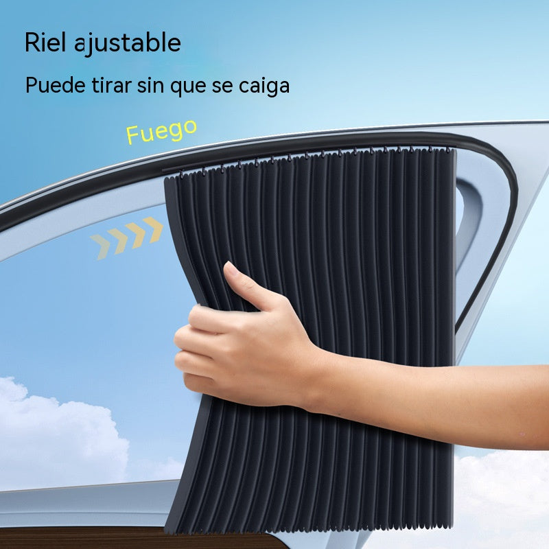 CORTINAS PARASOL DESLIZANTES PREMIUM PARA AUTO – SET X4