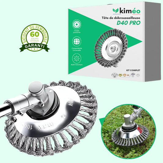 CABEZALES DE DESBROZADORA D40 PRO - LIMPIEZA SIN ESFUERZO Y MÁXIMA EFICIENCIA