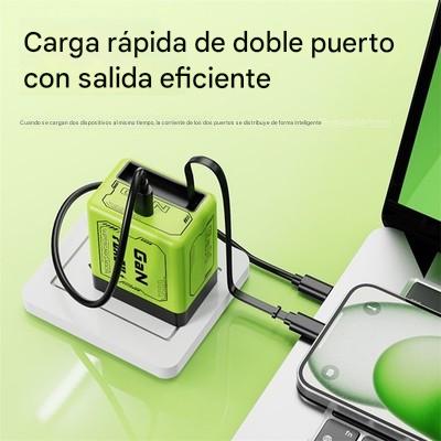 CARGADOR DE CELULAR EN 1 MINUTO ULTRA COMPACTO