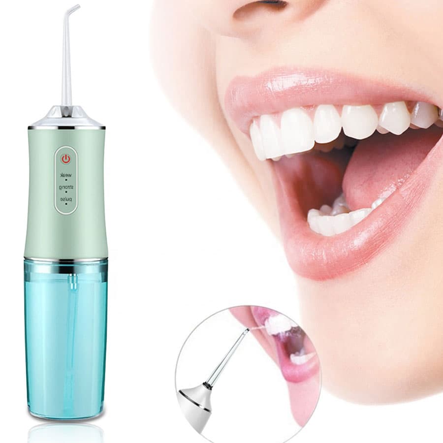 IRRIGADOR LIMPIADOR DE DIENTES RECARGABLE