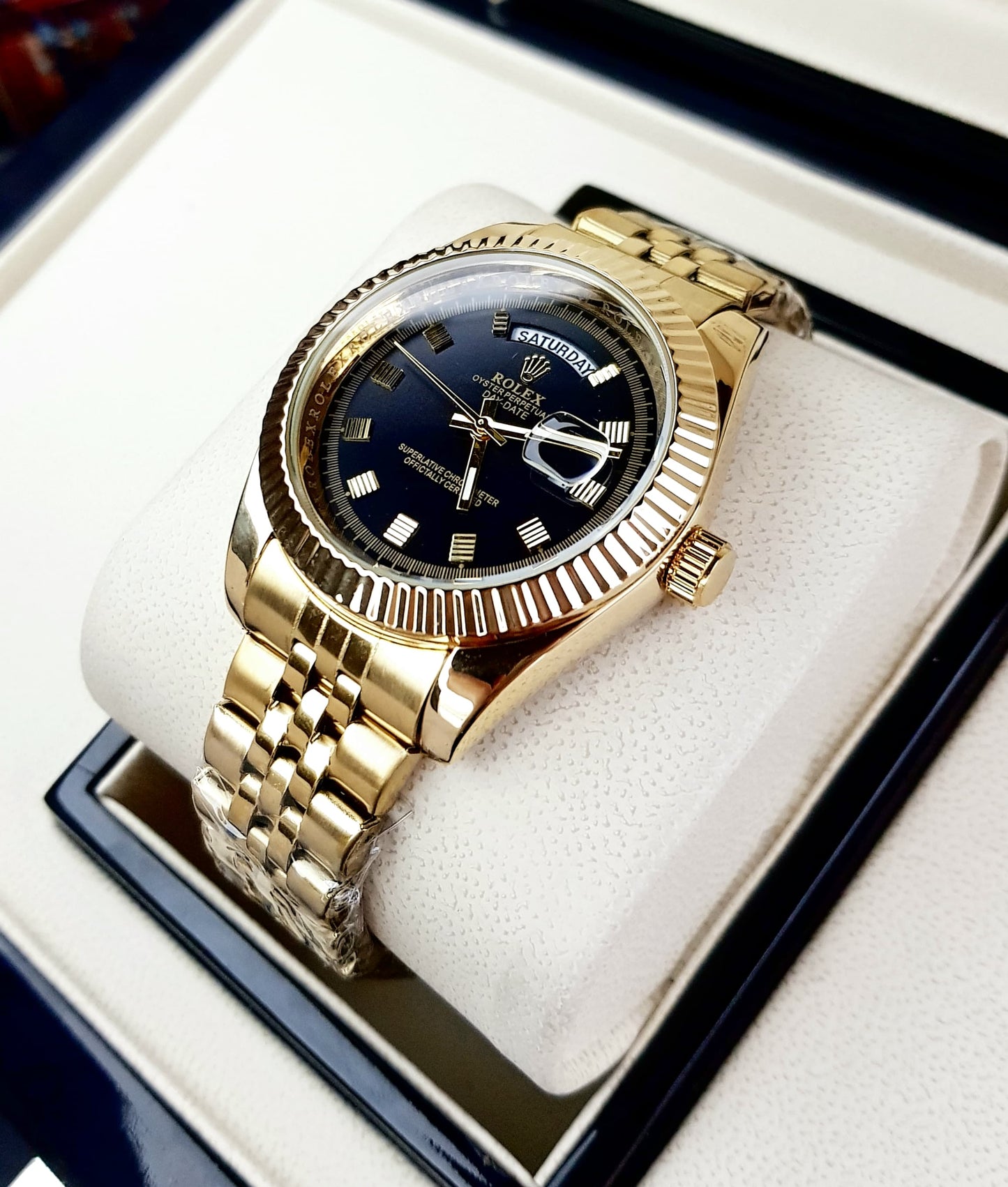 RELOJ DAY DATE ROLEX PRESIDENCIAL + ESTUCHE DE LUJO