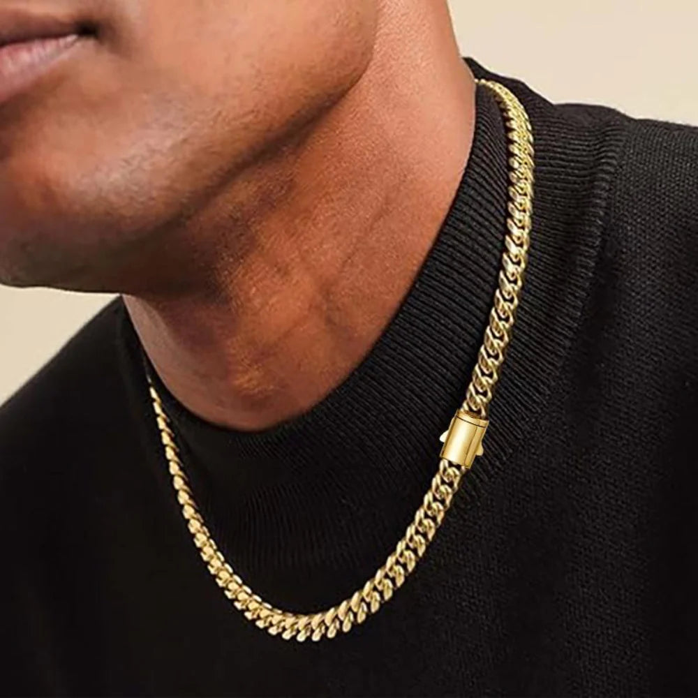 CADENA TEJIDO CUBANO PREMIUM – ESTILO CLÁSICO Y PODEROSO