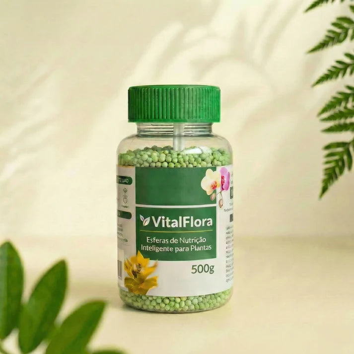 ESFERAS NUTRITIVAS DE LIBERACIÓN PROLONGADA PARA PLANTAS