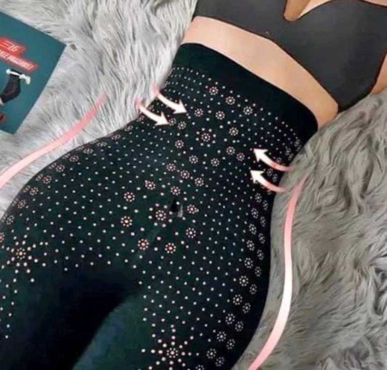 FAJA MOLDEADORA CON PUNTOS DE ACUPUNTURA