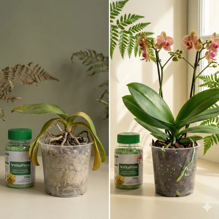 ESFERAS NUTRITIVAS DE LIBERACIÓN PROLONGADA PARA PLANTAS