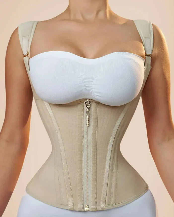 CORSET CHALECO MOLDEADOR CON VARILLAS