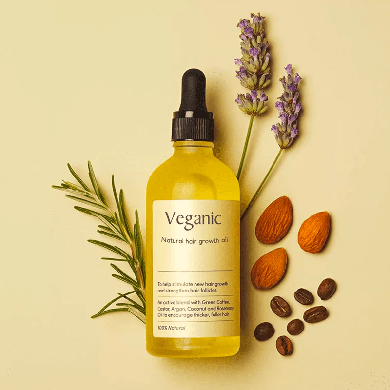 ACEITE VEGANO PARA EL CRECIMIENTO DEL CABELLO