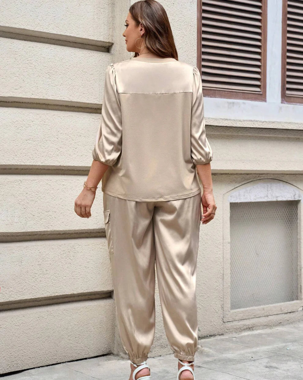 CONJUNTO ELEGANTE DE VERANO 2 PIEZAS – ESTILO Y COMODIDAD PARA TUS DÍAS CÁLIDOS