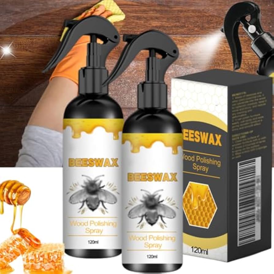 SPRAY DE CUIDADO Y RESTAURADOR DE CERA DE ABEJAS NATURAL