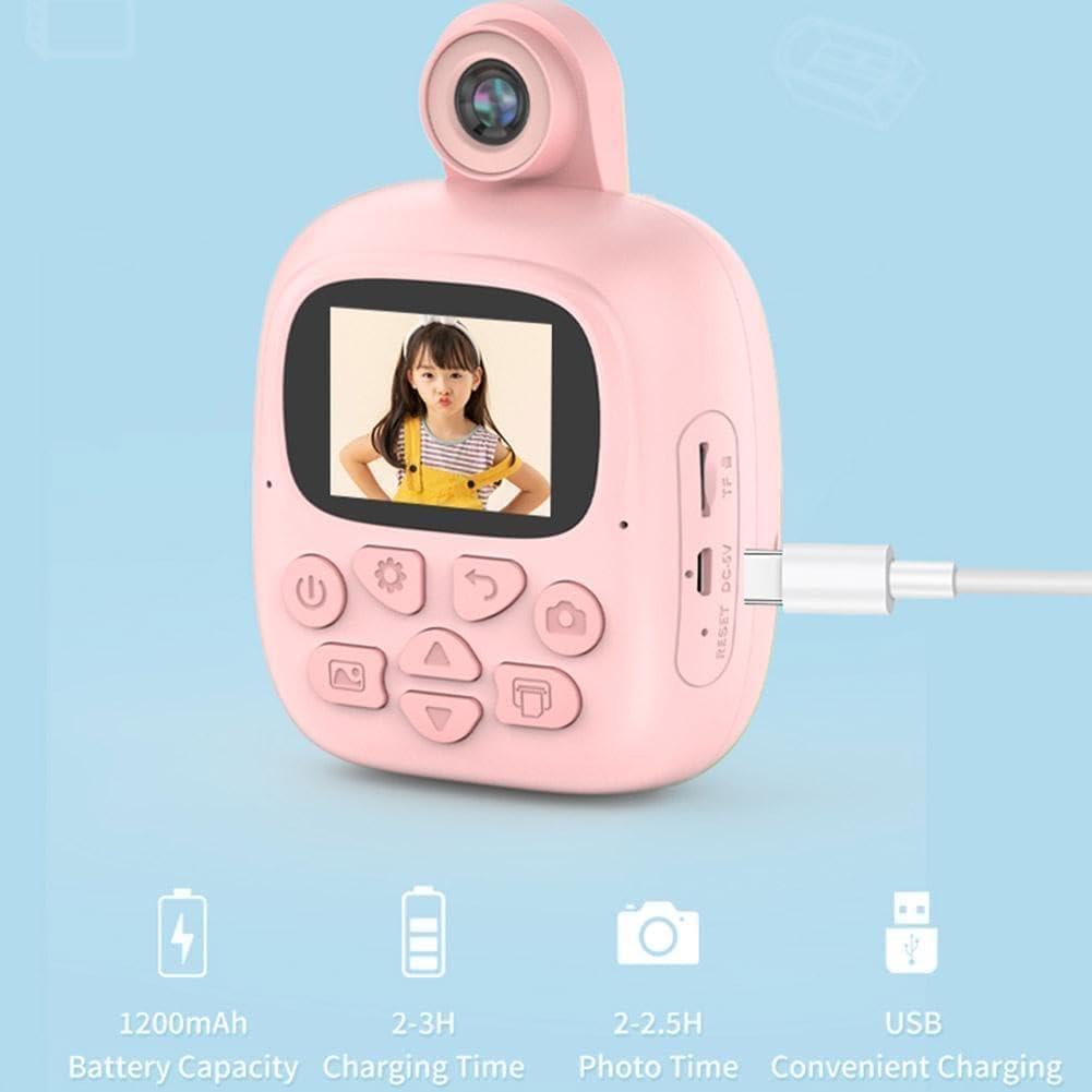 CÁMARA DIGITAL PARA NIÑOS CON IMPRESIÓN INSTANTÁNEA