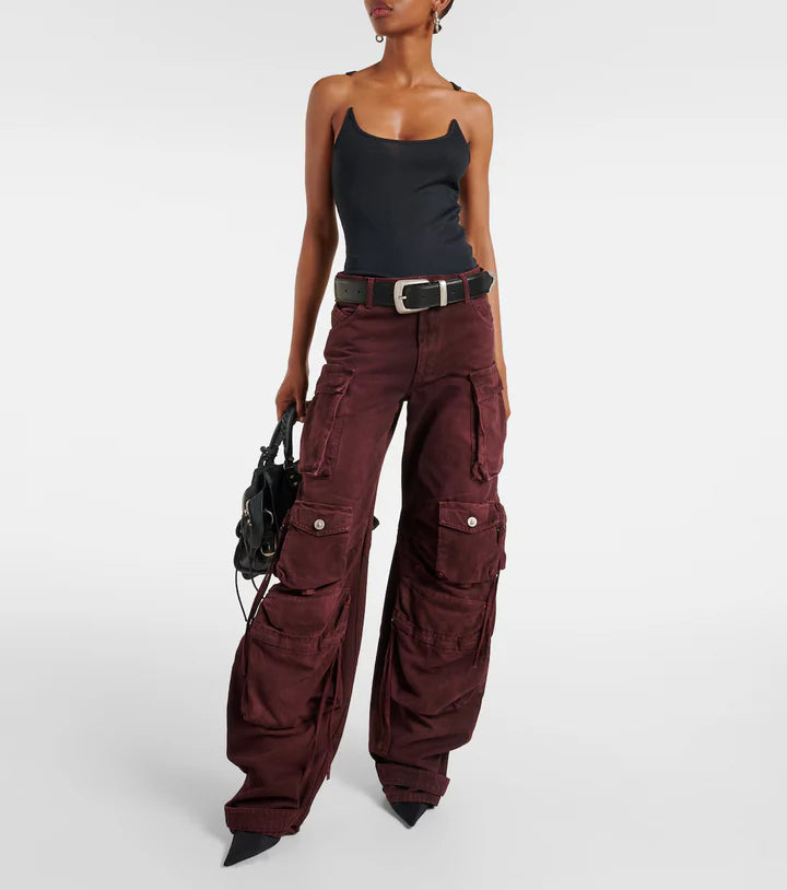 TOP TIRANTES TRANSPARENTES ESTILO MODERNO