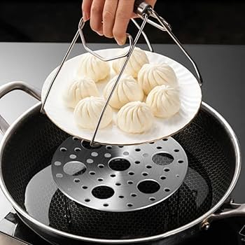 REJILLA DE ACERO INOXIDABLE PARA COCINAR AL VAPOR