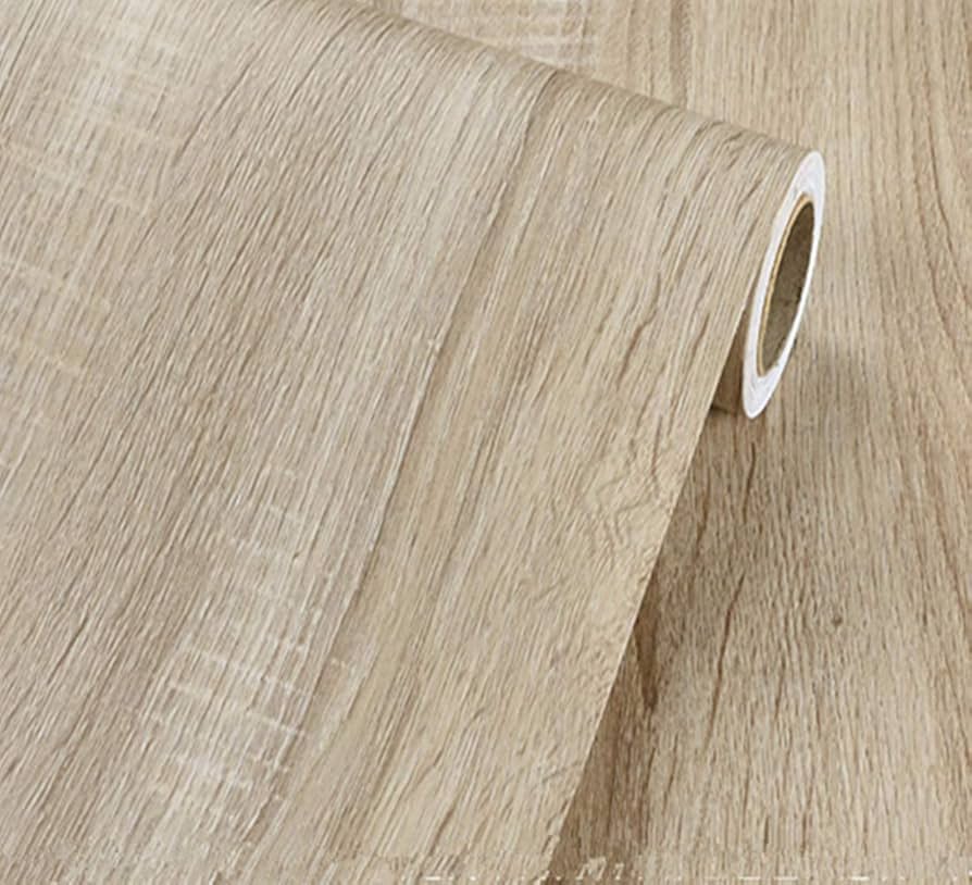 PAPEL ADHESIVO DE MADERA PARA DECORACIÓN Y RENOVACIÓN