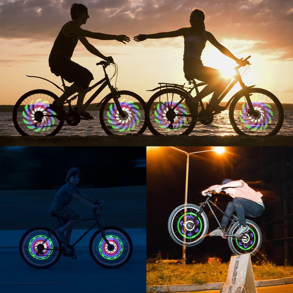 LUCES LED PARA RUEDA DE BICICLETA