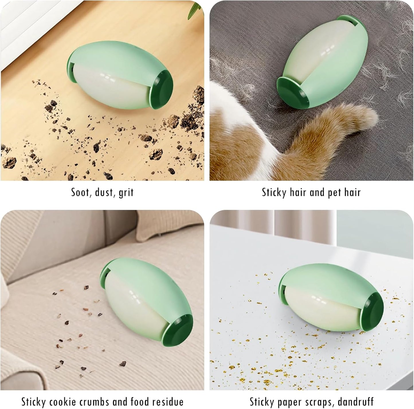 RODILLO QUITAPELUSAS PORTÁTIL Y REUTILIZABLE