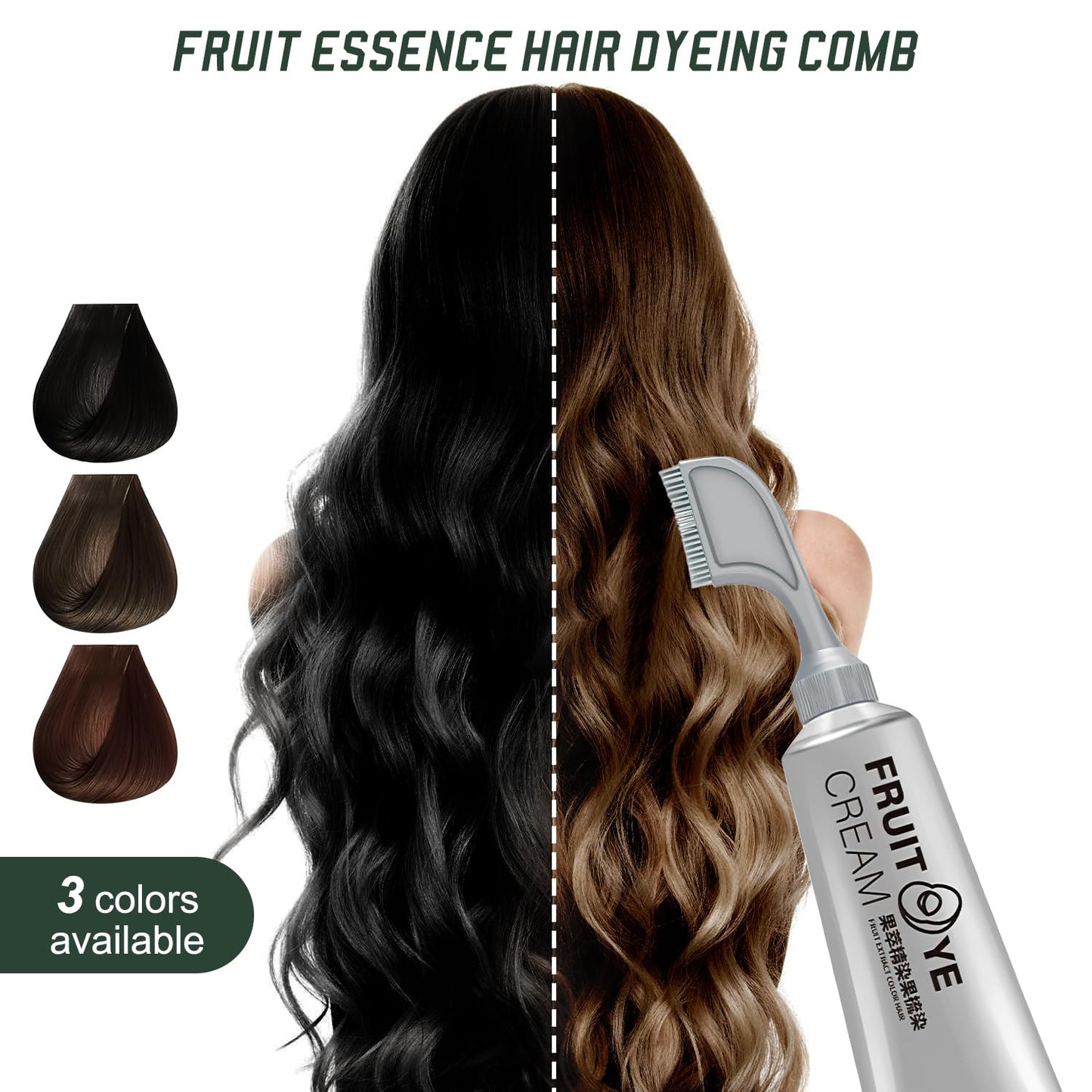 TINTE CAPILAR SIN AMONIACO PARA CANAS