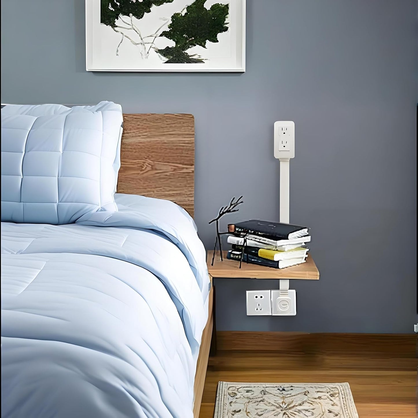 EXTENSOR GIRATORIO DE TOMA DE CORRIENTE – OPTIMIZA TU ESPACIO Y CARGA CON COMODIDAD 🔌