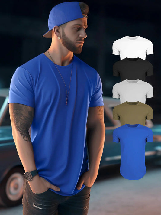 PACK X3 CAMISETAS BASICAS PARA HOMBRE SURTIDAS