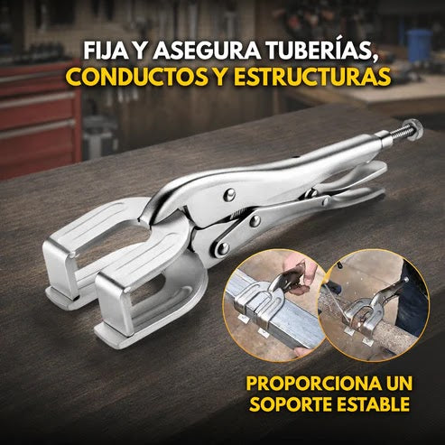 ABRAZADERA METÁLICA TIPO U PARA SOLDADURA Y SUJECIÓN