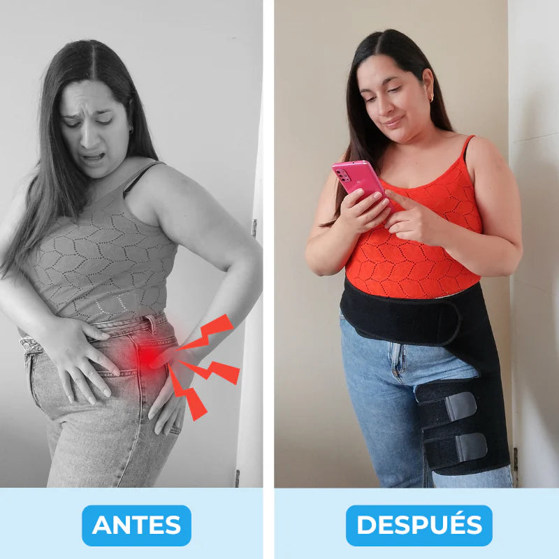 FAJA ORTOPÉDICA SERENIVIDA™ PARA ALIVIO DEL DOLOR DE CIÁTICA Y LUMBAR