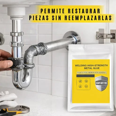SOLDADURA EN FRÍO IMPERMEABLE DE ALTA RESISTENCIA – REPARA, SELLA Y RESTAURA