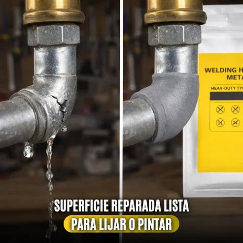SOLDADURA EN FRÍO IMPERMEABLE DE ALTA RESISTENCIA – REPARA, SELLA Y RESTAURA