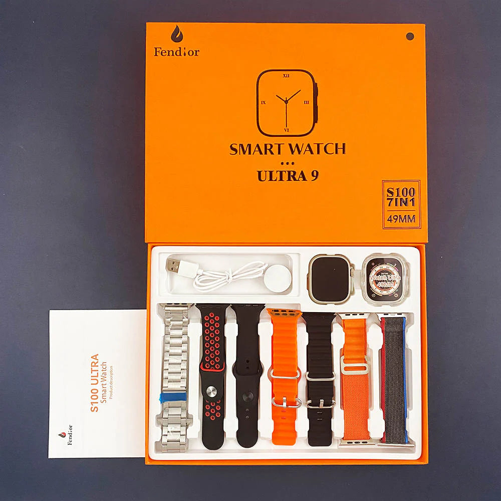 SMART WATCH ULTA + 7 CORREAS