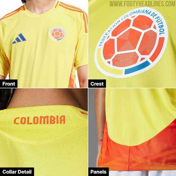 CAMISETA DE COLOMBIA TIPO ORIGINAL