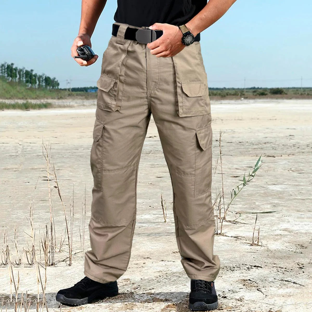 PANTALÓN CARGO MILITAR – RESISTENCIA, ESTILO Y COMODIDAD