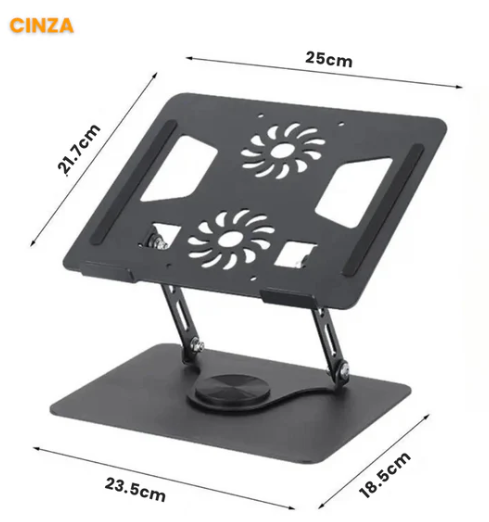 SOPORTE CONTINUO PARA LAPTOP CON VENTILADOR DE REFRIGERACIÓN