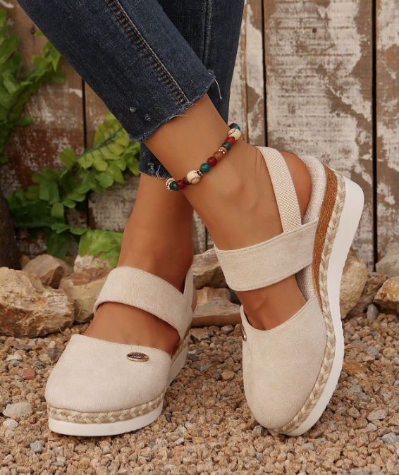 ALPARGATAS DE TACÓN ELEGANCIA NATURAL