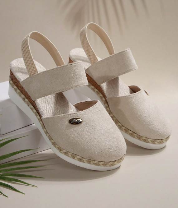 ALPARGATAS DE TACÓN ELEGANCIA NATURAL