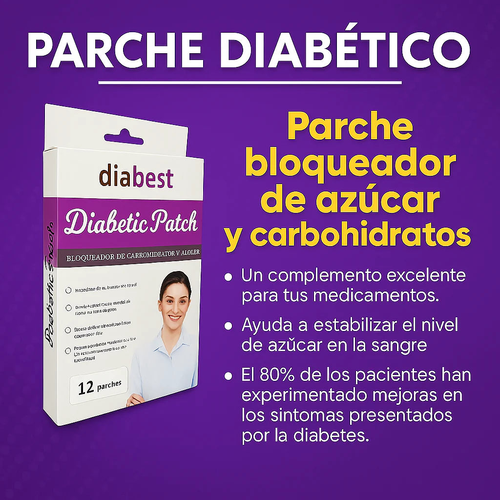 ESTABILIZADOR DE GLUCOSA PARCHE DIABEST