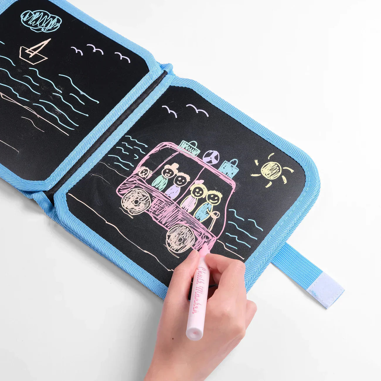 CUADERNO DE DIBUJO REUTILIZABLE PARA NIÑOS – CREATIVIDAD SIN LÍMITES