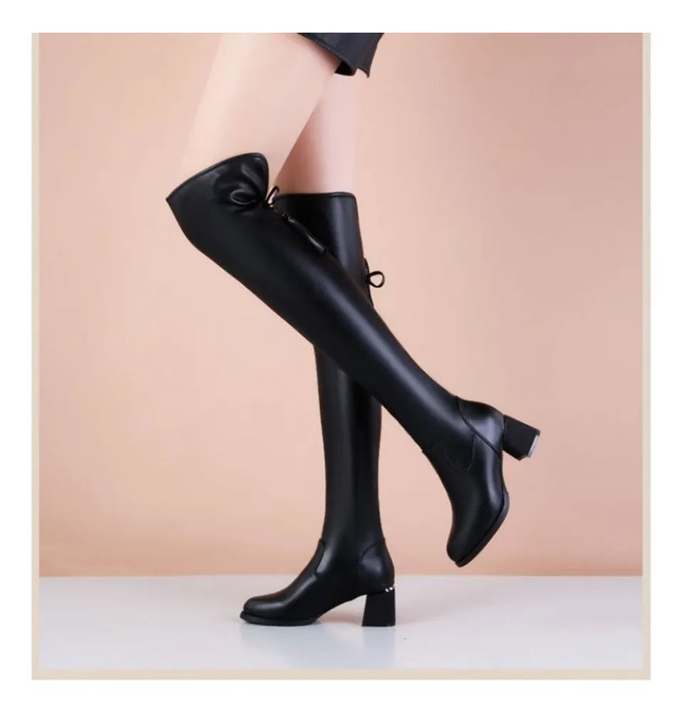 BOTAS LARGAS ELÁSTICAS PARA MUJER - IMPORTADAS