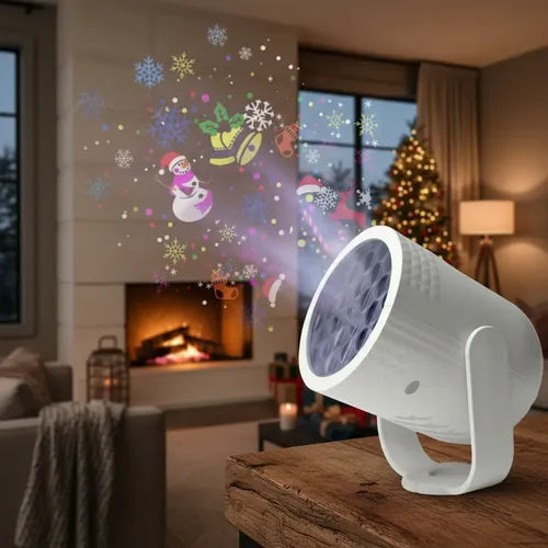 PROYECTOR MÁGICO NAVIDEÑO LED 🎄✨