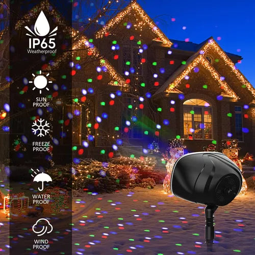 PROYECTOR DE LUCES NAVIDEÑAS - AUTOMÁTICO