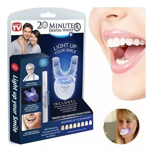 KIT BLANQUEADOR DE DIENTES EN 20 MINUTOS