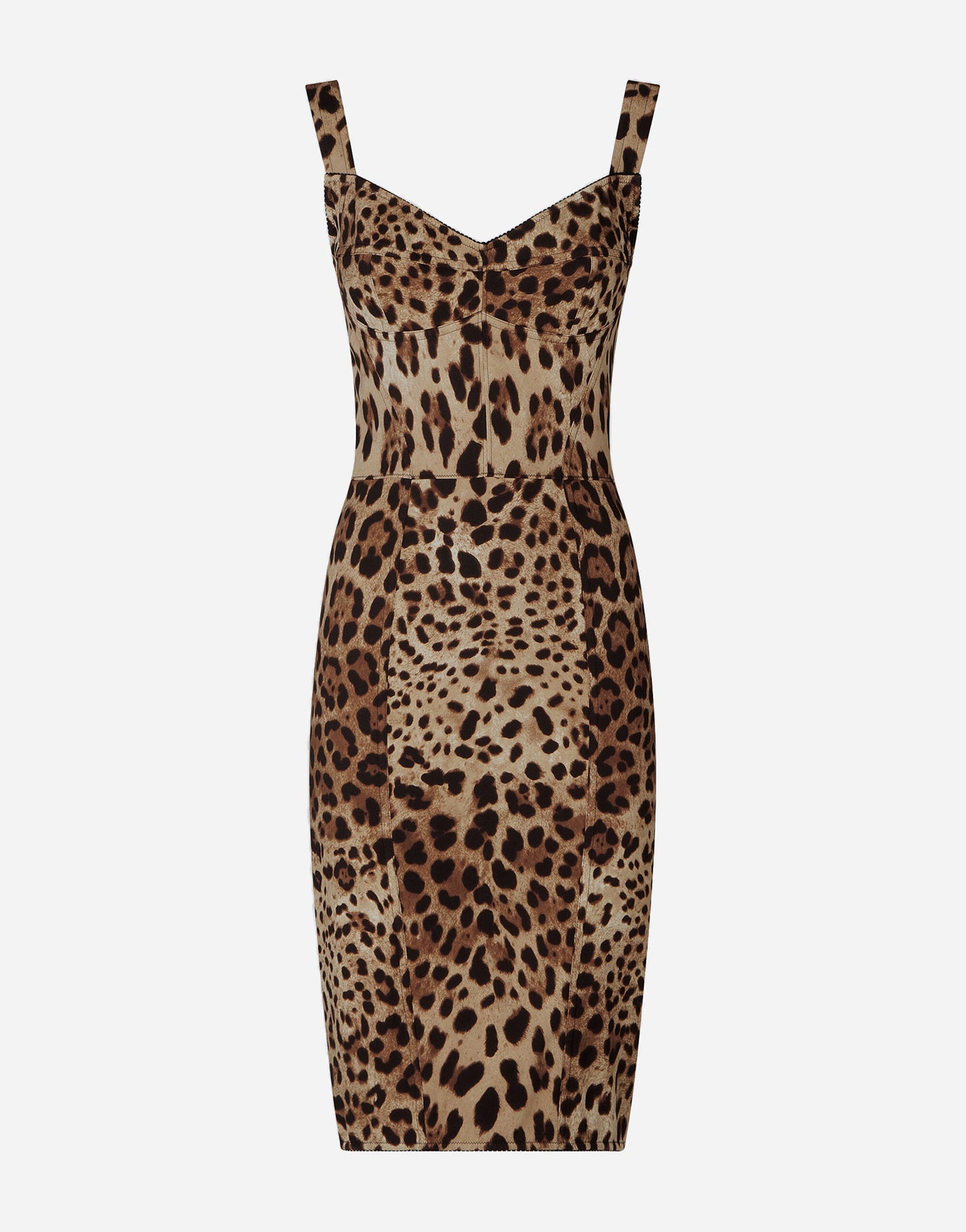 VESTIDO ESTAMPADO DE LEOPARDO EN TENDENCIA