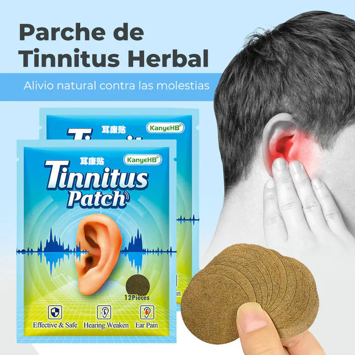 PARCHES HERBALES PARA ZUMBIDO DE OÍDO – TINICALM™